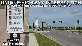 *Unique NEW Intersections!* My Crosswalk Experience At S. Lawrence Tfwy W/ NEW PedSafety Guardians