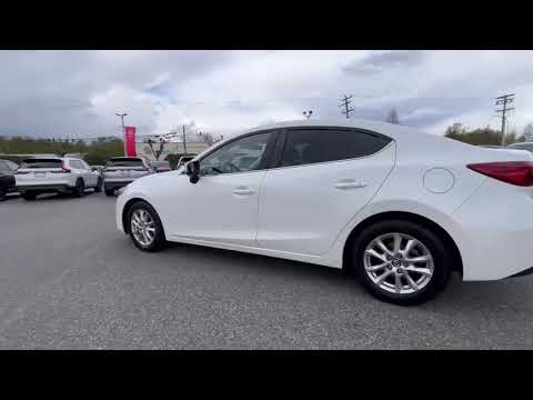 2017 Mazda3 4dr Sdn Auto GS in White for sale at Murray Honda in Chilliwack, BC