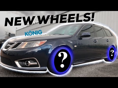 NEW WHEELS for the Daily driver Saab!