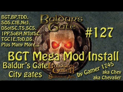 Let's Play Baldur's Gate Trilogy Mega Mod Part 127 - City Gates