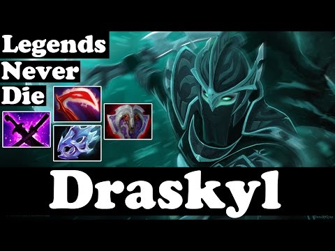 LEGENDS NEVER DIE 29/0 - Draskyl Plays Phanton Assassin Vol 4 - Pub Match Gameplay - Dota 2