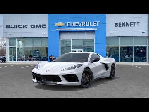 2026 Chevrolet Corvette Stingray Coupe 1LT in White for sale at Bennett Chevrolet Cadillac Buick GMC Ltd. in Cambridge, ON