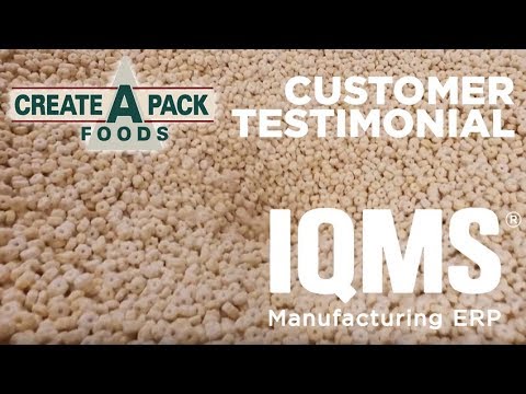 Using IQMS to Meet Food & Safety Compliance Requirements