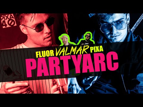 VALMAR x FLUOR x PIXA - PARTYARC (OFFICIAL MUSIC VIDEO) #partyarc #fluor #valmar