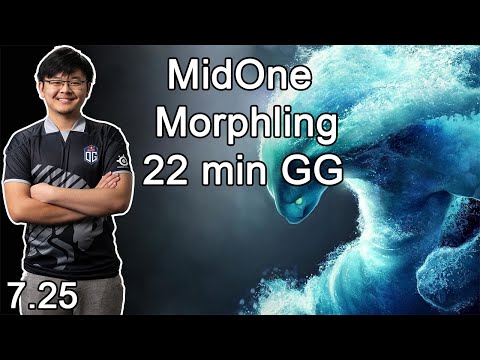 MidOne Morphling simple way to gain mmr | 7.25