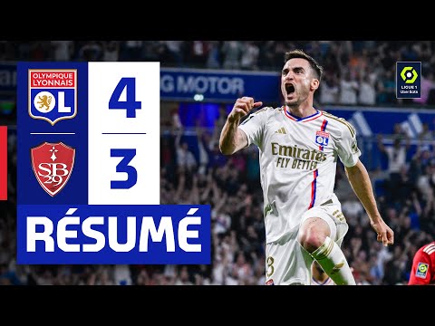 Olympique Lyonnais 4-3 FC Stade Brestois 29 Brest