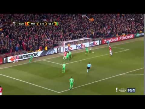 Zlatan Ibrahimovic Goal 2:0 manchester United - St.Etienne