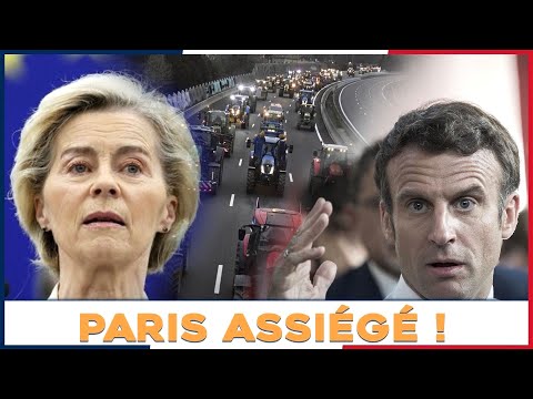 Peasant revolt: "The siege of Paris" is unbelievable! Macron is panicking!