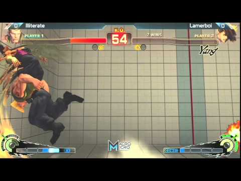 SSF4: Lamerboi vs Illiterate - Alpha Clash 10