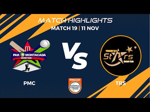 Match 19 - PMC vs TRS | Highlights | FanCode ECS Spain, Barcelona 2022 | ECS22.693