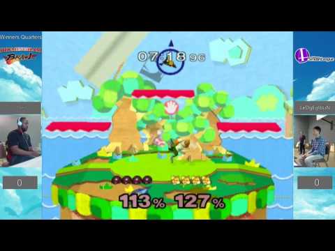 Birmingham Brawl 17 Melee Singles WQ - Iori (Samus) vs. LeDgEgObLiN (Falco, Fox)