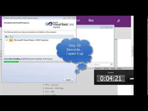 Download and Install Visual Basic 2010 Express .NET - Visual Studio 2010 Express