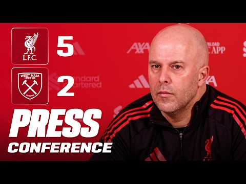 Arne Slot Post-Match Press Conference | Liverpool 5-2 West Ham