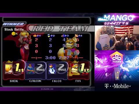 S2J & mang0 vs SFAT & Shroomed: Teams p2