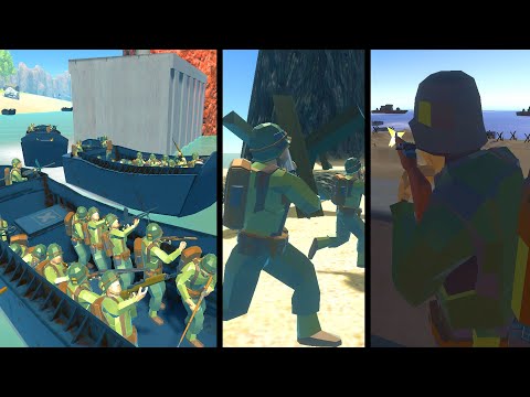 Every Death I Switch D-DAY BEACH INVASIONS! - Ravenfield: Battle Simulator Best Mods