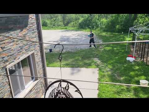 kids trying the spyra 2 water rifles