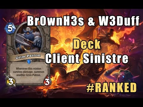 Ranked : Deck Client Sinistre | Hearthstone
