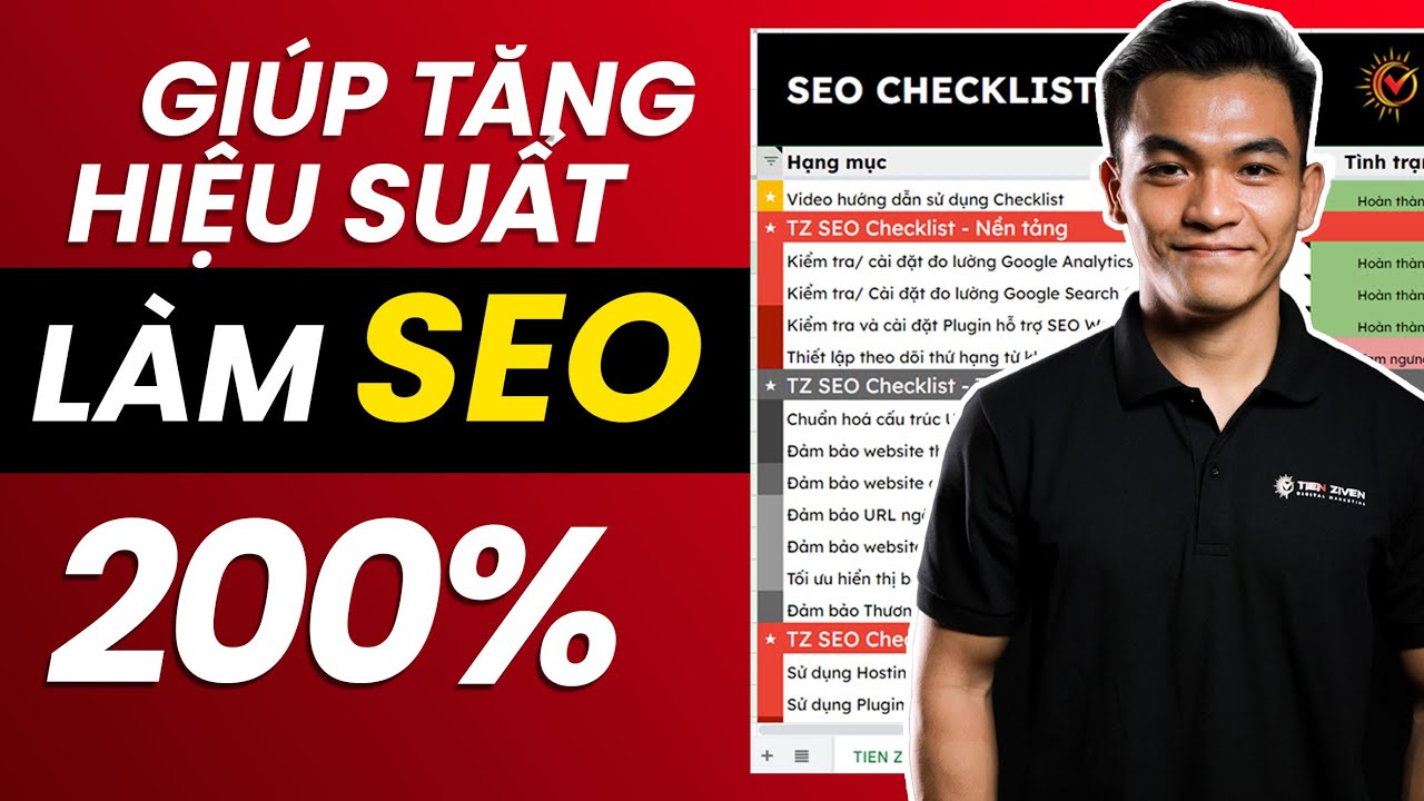 TIEN ZIVEN SEO Checklist - Công cụ giúp bạn làm SEO đầy đủ và nhanh hơn - Hướng dẫn sử dụng chi tiết