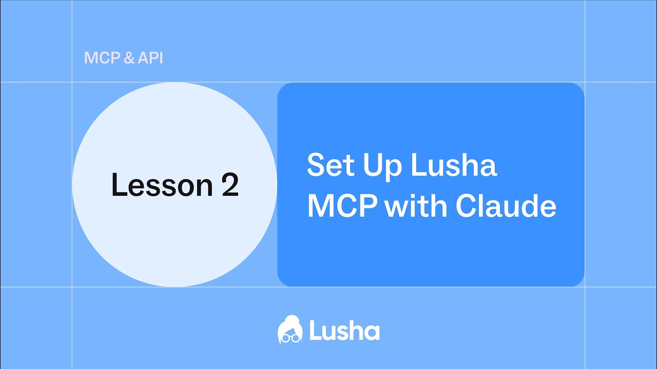 Set Up Lusha MCP with Claude