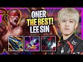 ONER THE BEST LEE SIN IN THE WORLD! - T1 Oner Plays Lee Sin JUNGLE vs Taliyah! | Season 2024
