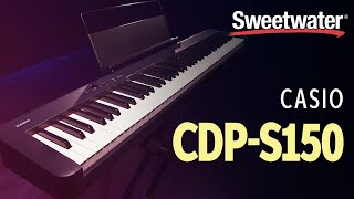 Video thumbnail for Casio CDP-S150 Compact Digital Piano Demo by Sweetwater
