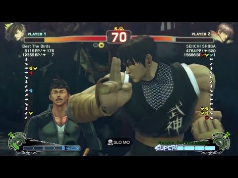 Kyoku (Yang) vs. SEIICHI SHIIBA (Guy) - SSFIV AE 2012 Match