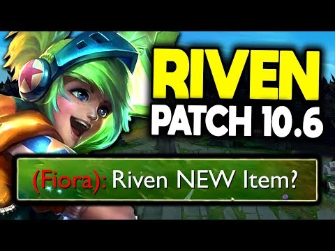 Riot has OVERBUFFED Riven this Patch! - The new Reworked Riven item is SUPER broken.