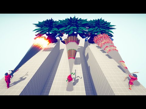 3x TREE TITAN vs 3x EVERY GOD - Totally Accurate Battle Simulator TABS