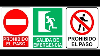 SEÑALES Y AVISOS DE PROTECCION CIVIL.