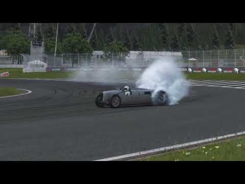 Autounion type C v16 + Okutama  drift track
