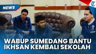 Ikhsan Kembali ke Sekolah, Wabup Sumedang Borong Dagangan dan Jamin Kelanjutan Pendidikan