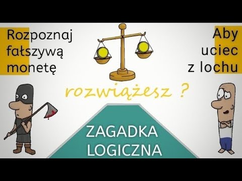 Rozpoznasz fałszywą monetę? - ZAGADKA LOGICZNA