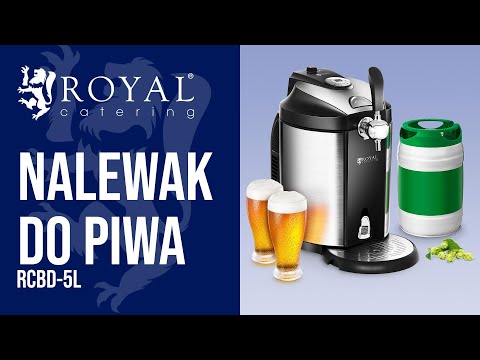 Video - Nalewak do piwa - 5l - regulacja 2-12°C