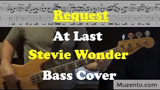 At Last - Stevie Wonder - Bass Cover - Request