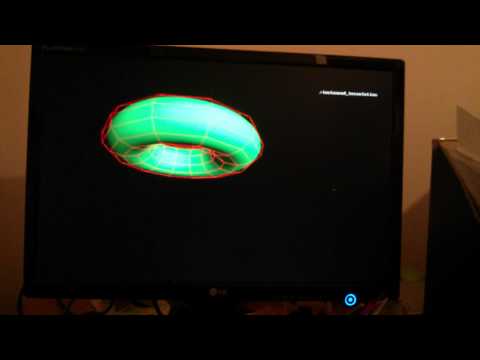 Instanced Tesselation GLES 3.0 demo on Firefly (RK3288) board (Mali fbdev drivers)