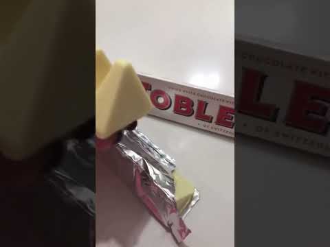 Toblerone White #chocolate #chocolates #toblerone