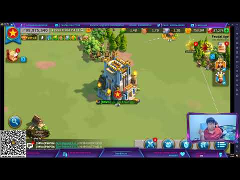 Rise of Kingdoms | 8 phe xung đột | Cụm 1254 vào Map !! Bunny vs Chooni !!
