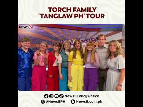 "Tanglaw PH" tour ng American singing group na Torch Family