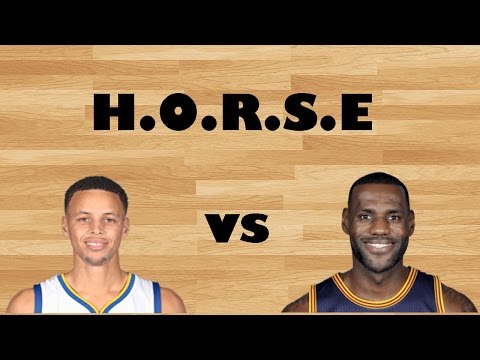 Steph Curry and Lebron James Play Horse