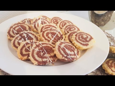 Weihnachtsplätzchen backen, schwarz weiß Gebäck sooooo lecker und einfach