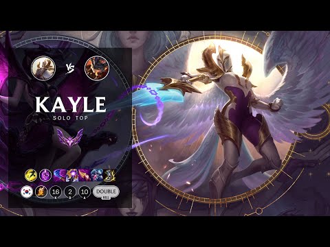 Kayle Top vs Rumble - KR Master Patch 12.11