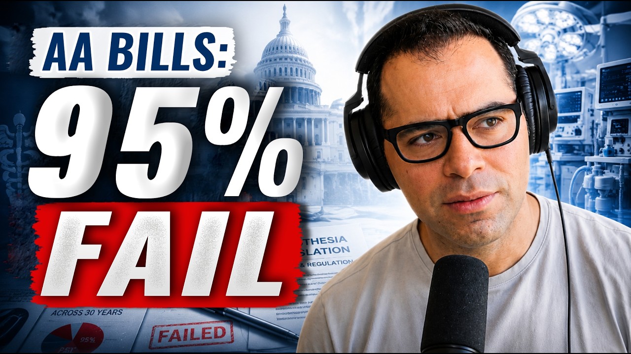 The Anesthesia Workforce Shift: 3,000 CRNA Grads, Failing AA Bills, Lost Contracts