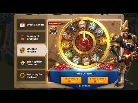 Edward of Woodstock Wheel of Fortune - Rise of Kingdoms