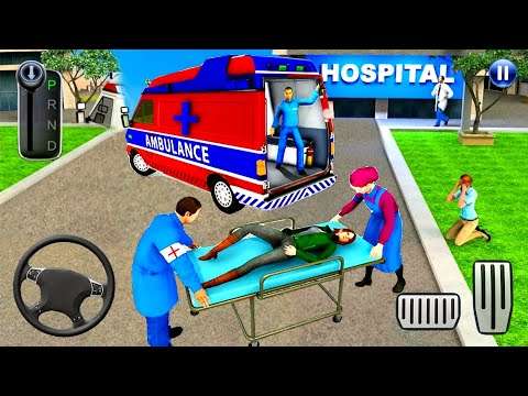 City Ambulance Emergency Rescue Simulator 2020 - Policeman Van Drive - Android Gameplay