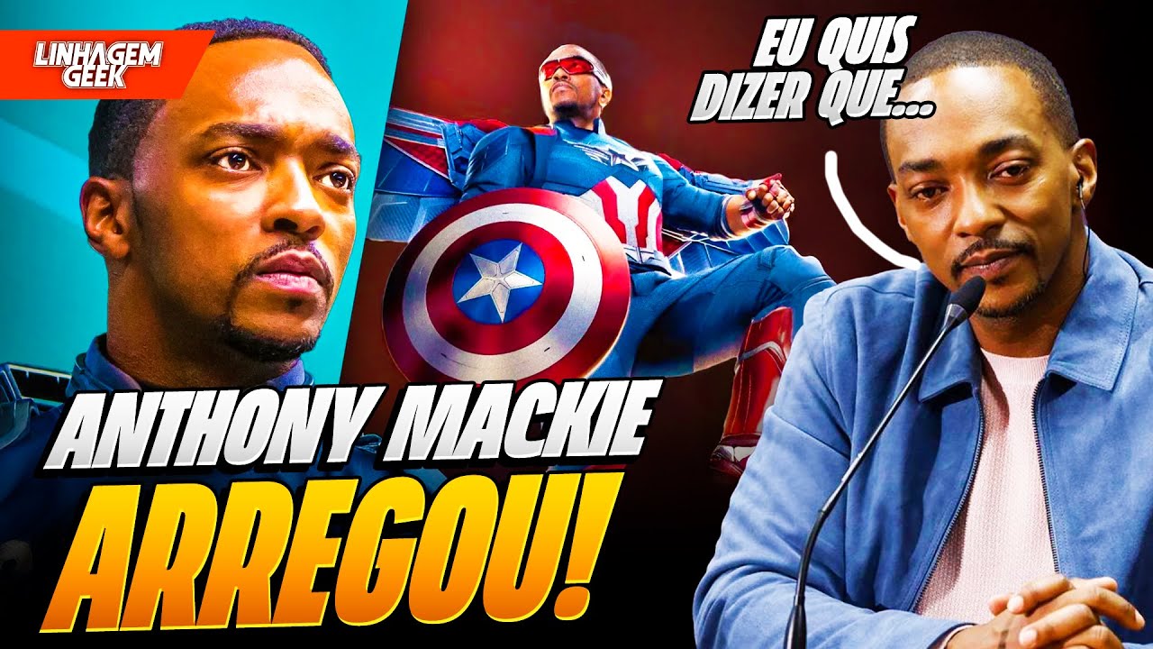 ARREGOU? ANTHONY MACKIE PEDE DESCULPAS
