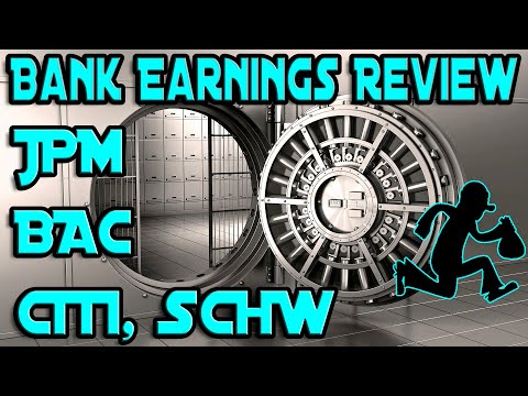 BANK EARNINGS REVIEW - JPM, BAC, C, SCHW. Stock Analysis