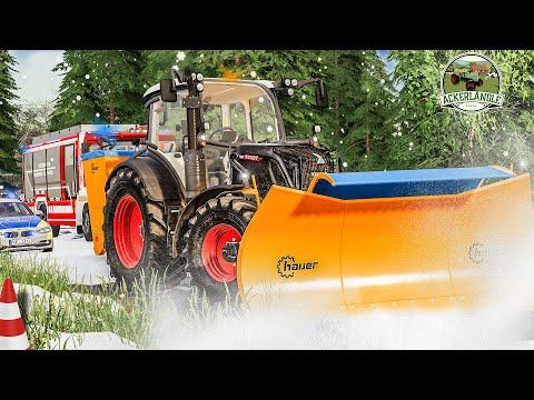 LS19 ACKERLÄNDLE #28: Winterdienst und Showdown: Hühnerdieb gefasst! | FINALE | FARMING SIMULATOR 19