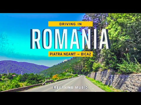 Romania Drive 4K | Piatra Neamț → Bicaz (DN15) | Relaxing Music, POV