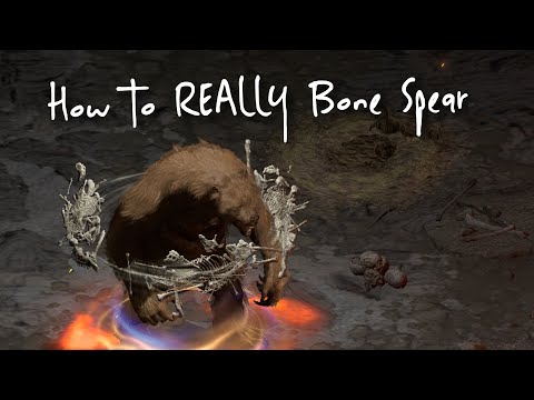 THIS Is How You BONE SPEAR...Brand Necromancer Build D2R