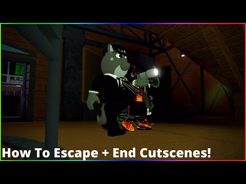 HOW TO ESCAPE PIGGY APRP: ATTIC + ALL CUTSCENES!!